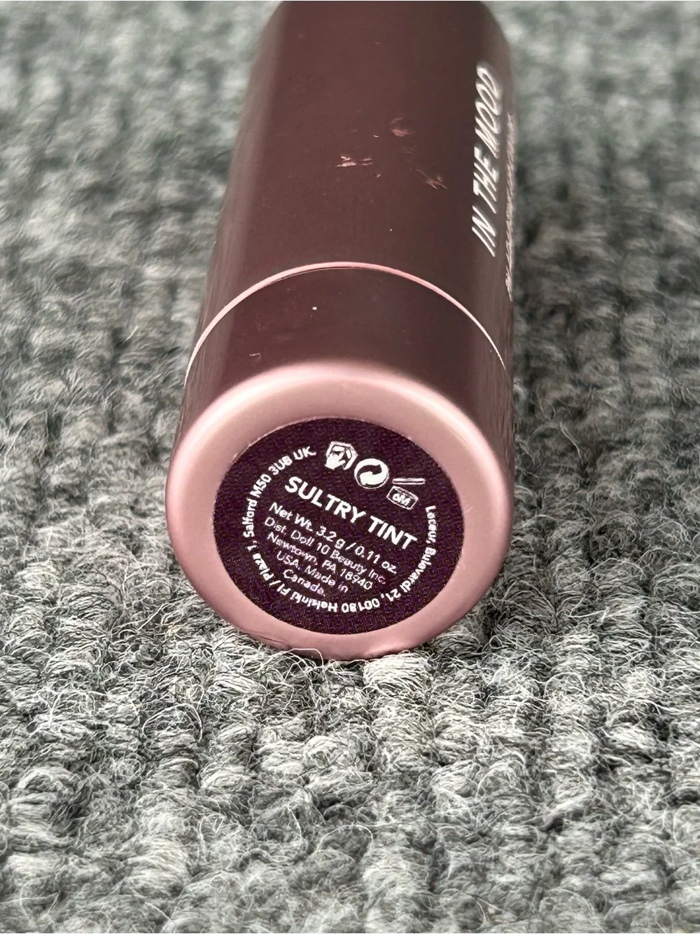 Doll 10 “In the Mood” Adaptive PH Lipstick Color SULTRY TINT Full Sz .11oz NEW